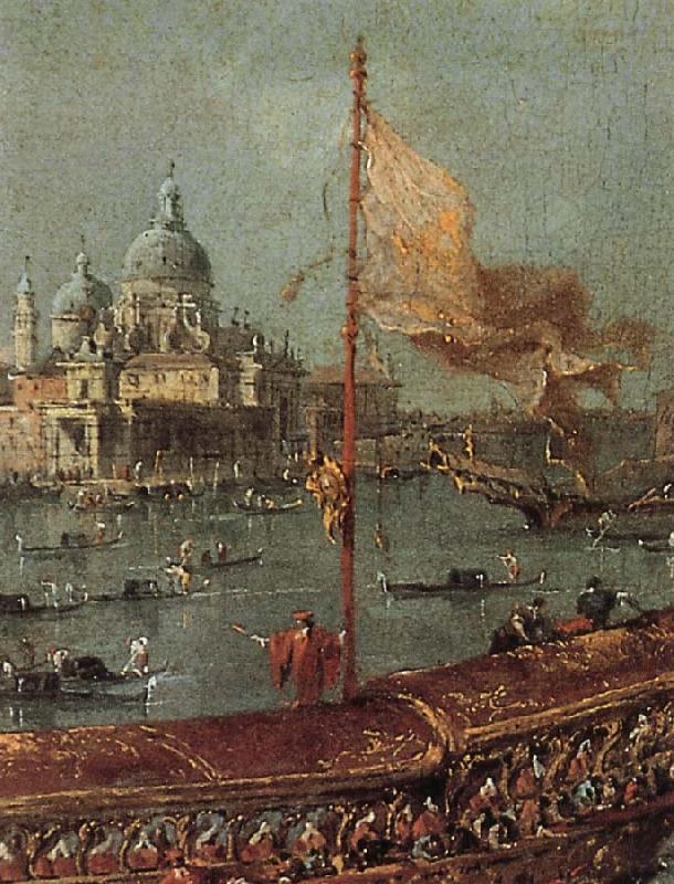 Francesco Guardi Details of The Departure of the Doge on Ascension Day France oil painting art